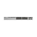 C9300L-24P-4G-E Cisco Catalyst 9300L - Network Essentials - switch - L3 - Managed - 24 x 10/100/1000 (PoE+) + 4 x Gigabit SFP (uplink) - rack-mountable - PoE+ (505 W)