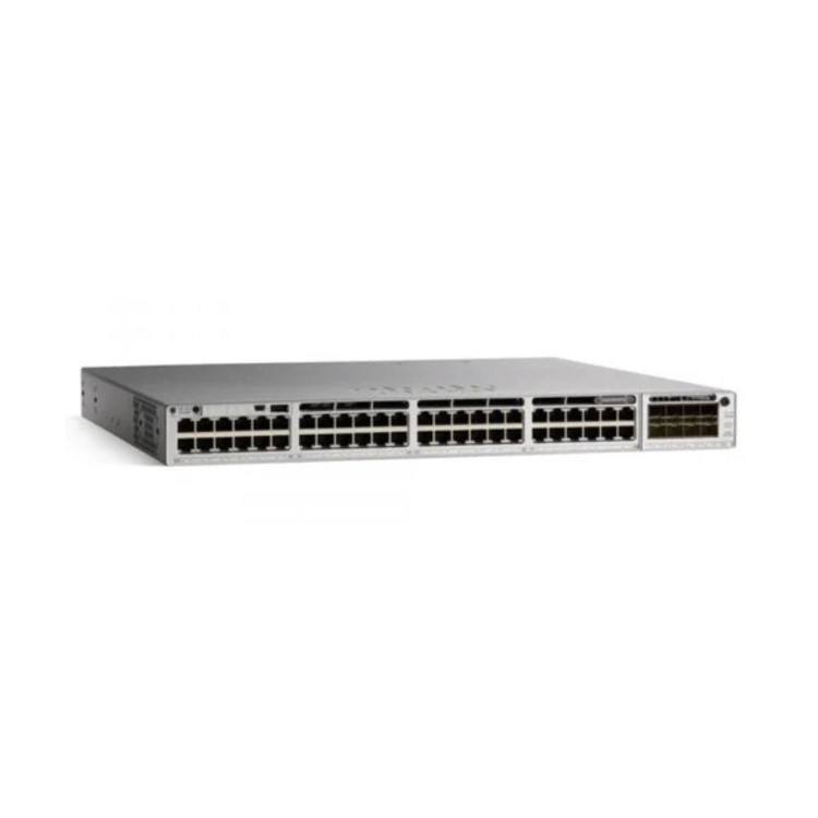 Cisco Catalyst 9300L - Network Essentials - switch - L3 - Managed - 24 x 10/100/1000 (PoE+) + 4 x Gigabit SFP (uplink) - rack-mountable - PoE+ (505 W)