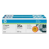 Hewlett Packard HP 35A Black Dual PK Laser Toner Cartridge