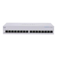 Cisco Business 110 Series 110-16T 16-Port Gigabit Ethernet Non-PoE L2 Rack-mountable Unmanaged Switch