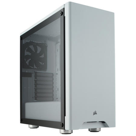 Corsair Carbide Series 275R Tempered Glass Mid-Tower ATX Gaming Case - White