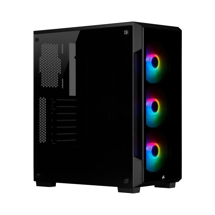 Corsair iCUE 220T RGB TG Mid-Tower Smart Black
