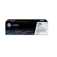 HP 128A Cyan LaserJet Toner Cartridge CE321A HP 128A Cyan LaserJet Toner Cartridge CE321A