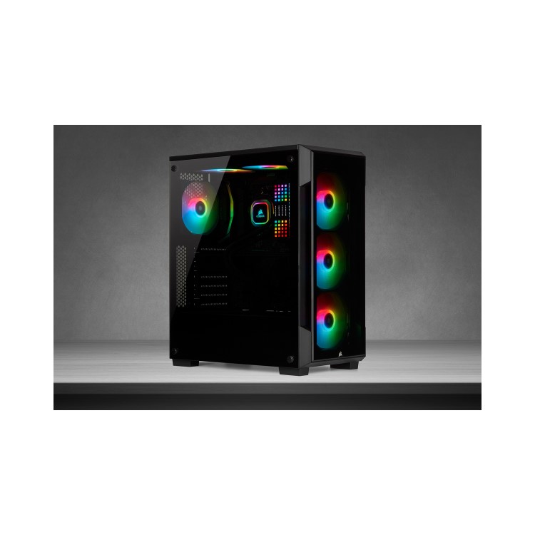 Corsair iCUE 220T RGB TG Mid-Tower Smart Black