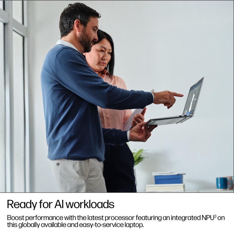 HP EliteBook 6 G1i AI Intel Core Ultra 5 24GB RAM 512GB SSD 16 Inch Windows 11 Pro Laptop