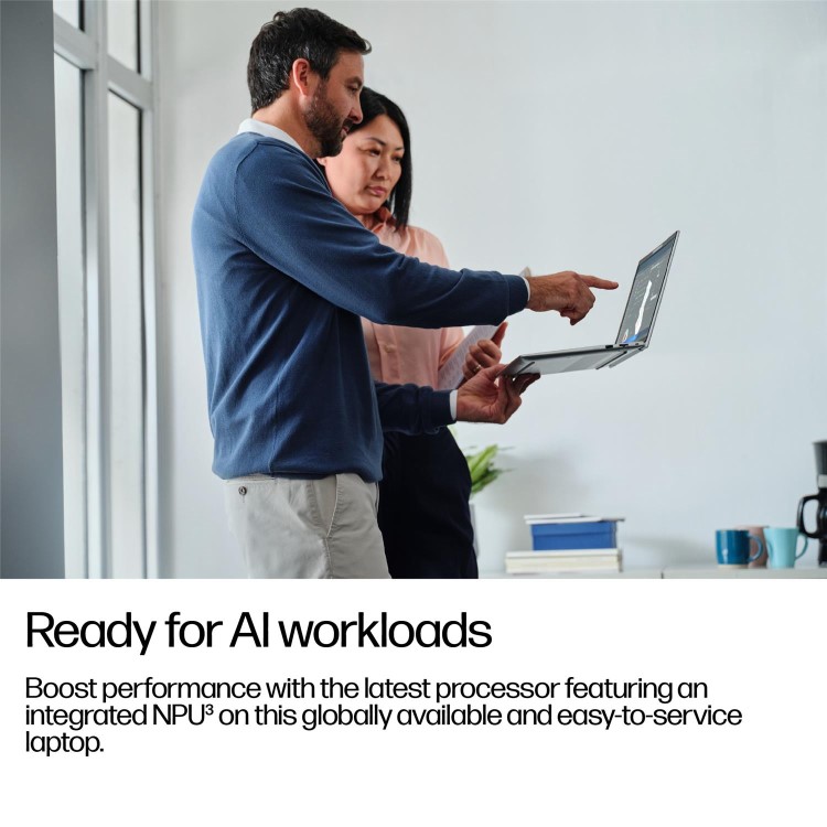 HP EliteBook 6 G1i AI Intel Core Ultra 7 24GB RAM 512GB SSD 14 Inch Windows 11 Pro Laptop