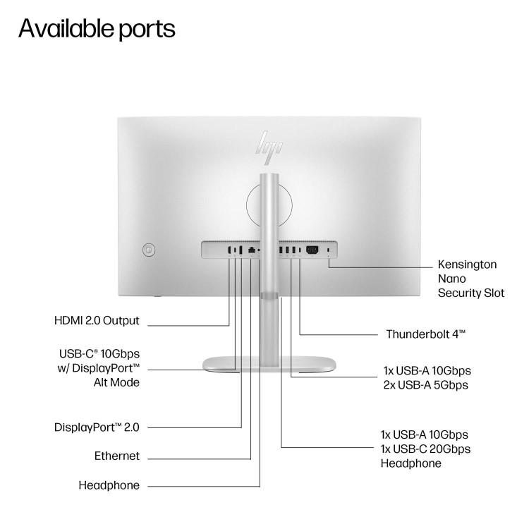 HP EliteStudio 8 G1i Intel Core Ultra 5 16GB RAM 512GB SSD 27 Inch Windows 11 Pro All-in-One PC