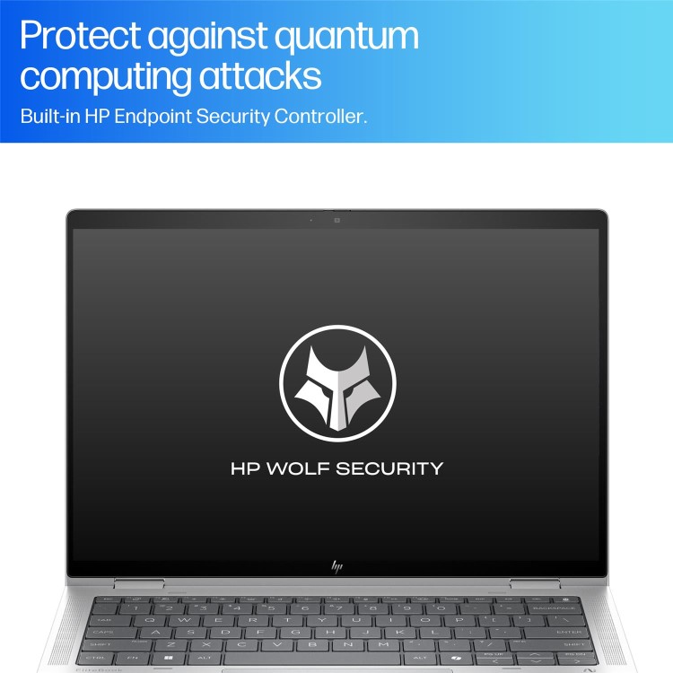 EliteBook X Flip G1i 14 inch Notebook Next Gen AI PC Wolf Pro Security Edition, 14", Touch screen, Windows 11 Pro, Intel Core™ Ultra 7, 32GB RAM, 1TB SSD, 2.5K