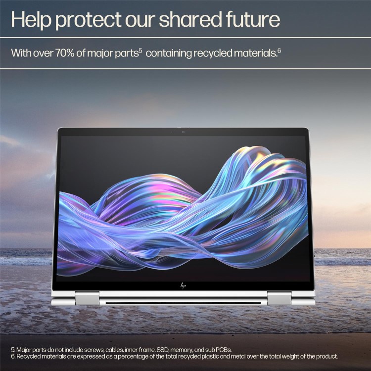 EliteBook X Flip G1i 14 inch Notebook Next Gen AI PC Wolf Pro Security Edition, 14", Touch screen, Windows 11 Pro, Intel Core™ Ultra 7, 32GB RAM, 1TB SSD, 2.5K