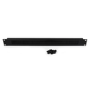 1U Brush Strip Horizontal Server Rack Cable Management Panel