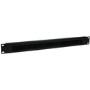 1U Brush Strip Horizontal Server Rack Cable Management Panel