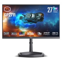 Refurbished Cooler Master GP2711-EK 27" QHD 165Hz 1ms Quantum Dot VA Mini LED Gaming Monitor