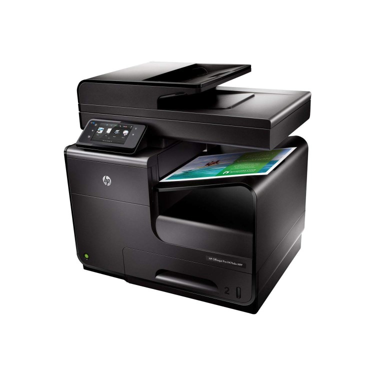 HP Officejet Pro X476dw Multi Function Inkjet Copier Fax Colour Printer 