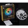 Corsair LL120 RGB 120mm Dual Light Loop RGB LED PWM Fan - 3 Fan Pack with Lighting Node PRO
