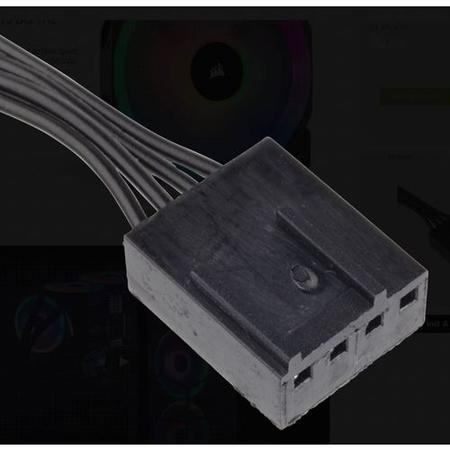 Corsair LL120 RGB 120mm Dual Light Loop RGB LED PWM Fan - 3 Fan Pack with Lighting Node PRO