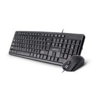 Dynamode KM8014 Wired USB Keyboard & Optical Mouse Desktop Duo 