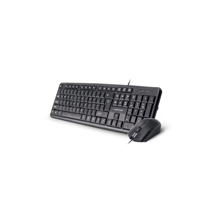 Dynamode KM8014 Wired USB Keyboard & Optical Mouse Desktop Duo 