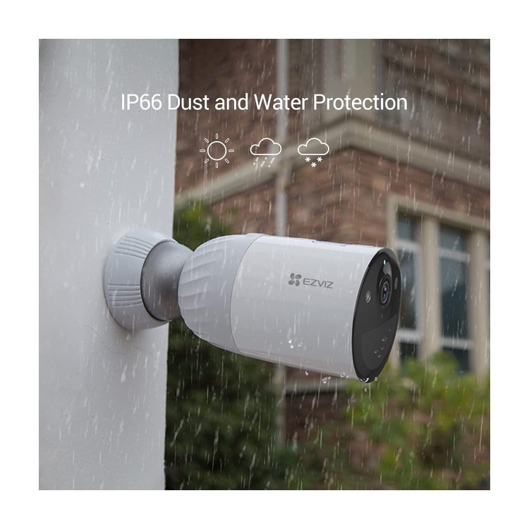 EZVIZ 2MP Full HD Indoor & Outdoor Battery Surveillance Camera - with Base Station