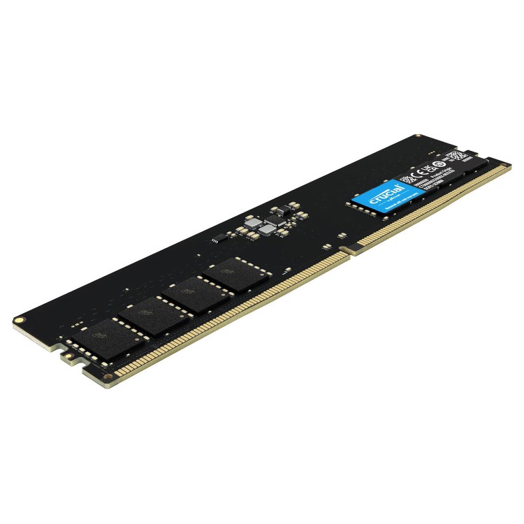 Crucial 16GB (1x16GB) DIMM 4800MHz DDR5 Desktop Memory