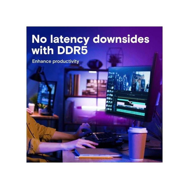 Crucial 32GB (1x32GB) DIMM 2800MHz DDR5 Desktop Memory