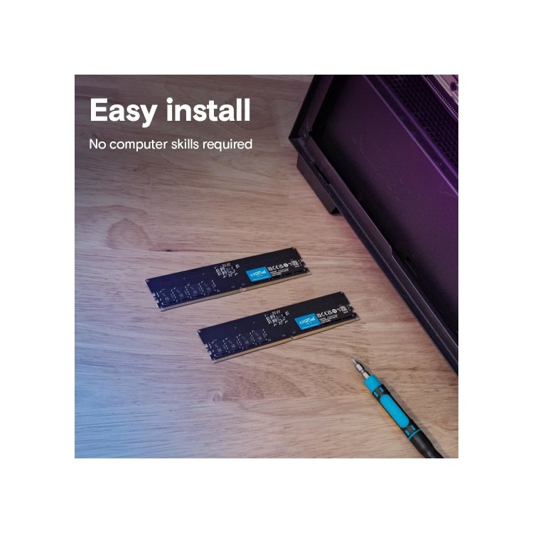 Crucial 32GB (1x32GB) DIMM 2800MHz DDR5 Desktop Memory