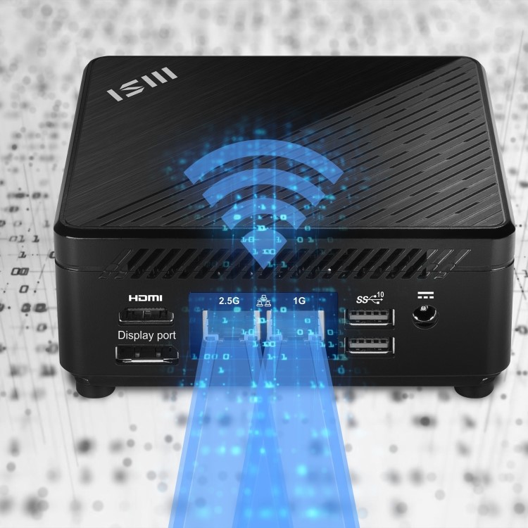 MSI Cubi 5 12M Intel Core i5-1235U 8GB RAM 512GB SSD Windows 11 Pro Mini PC