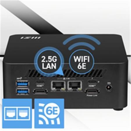 MSI Cubi NUC 1M SFF Intel Core 5 120U 16GB RAM 512GB SSD Windows 11 Pro Mini PC