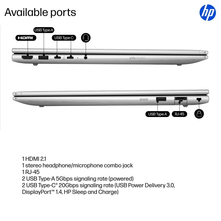 HP ProBook 4 G1i Intel Core Ultra 5 32GB RAM 1TB SSD 16 Inch Windows 11 Pro Laptop