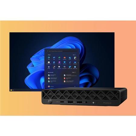 HP ProDesk 4 Mini G1i AI Intel Core Ultra 5 235T 24GB RAM 512GB SSD Windows 11 Pro Mini PC