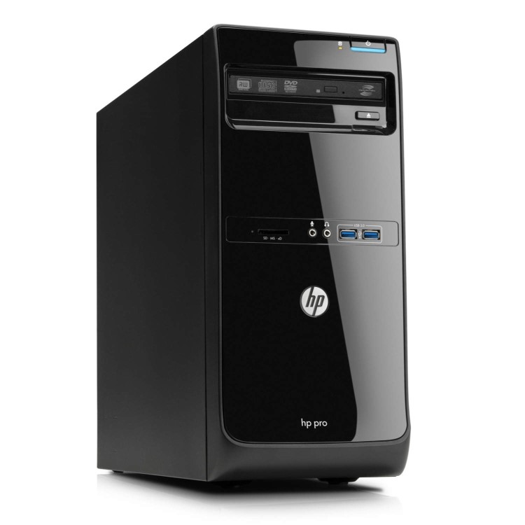 Hewlett Packard HP Pro 3500 MT Intel Core i3-3240 3.4GHz 4GB 500GB DVDRW Windows 8 Professional Desktop