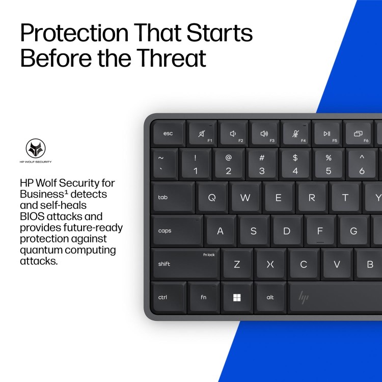 HP EliteBoard G1a Next Gen AI AMD Ryzen AI 7 PRO 350 32GB RAM 1TB SSD Windows 11 Pro Keyboard PC