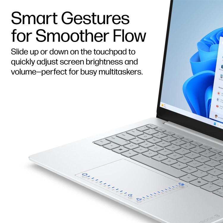 HP OmniBook 3 Qualcomm Snapdragon X 16GB RAM 256GB SSD 14 Inch Windows 11 Home Laptop