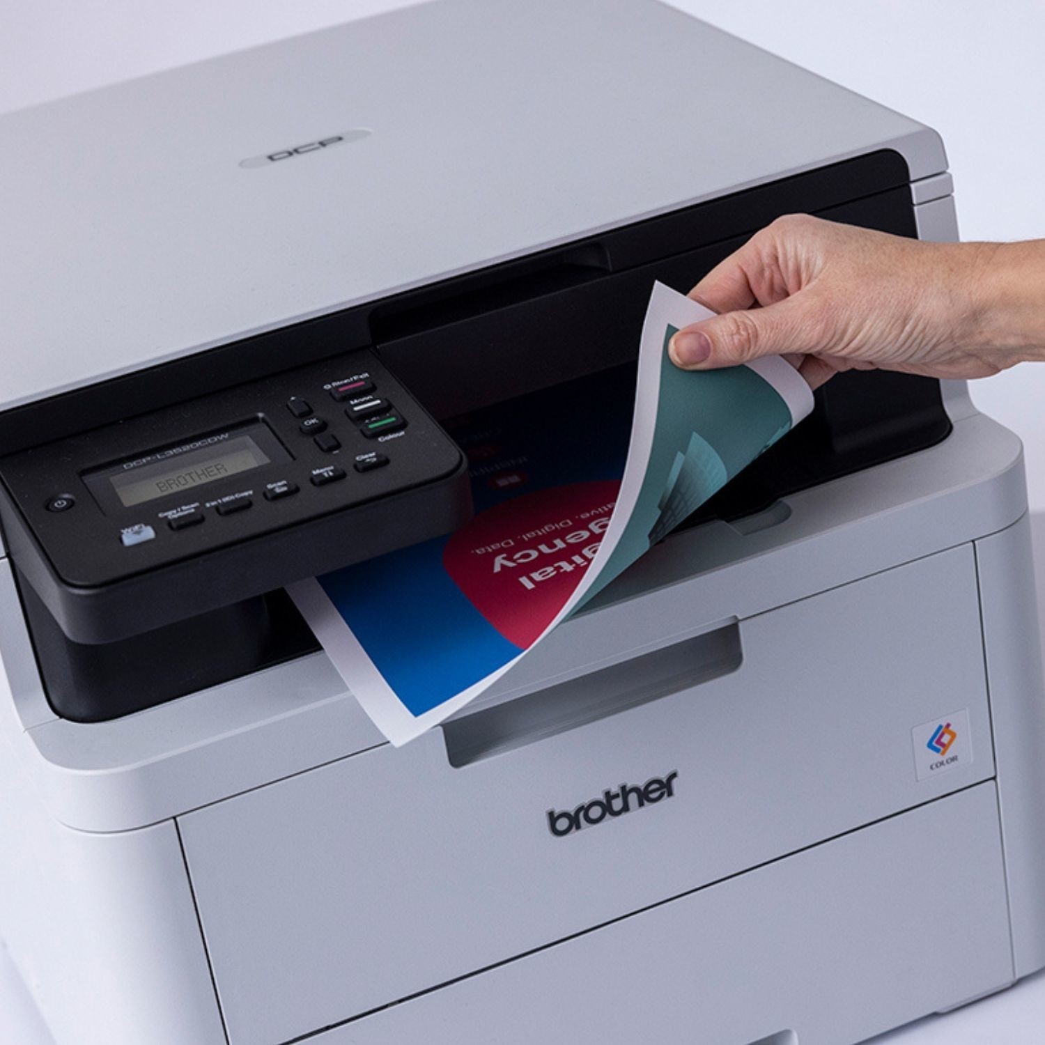 Brother DCP-L3520CDW Colour Laser LED Multi-Function Printer on
