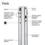 EliteBook 8 G2i 16 inch Notebook Next Gen AI PC Wolf Pro Security Edition, 16", Windows 11 Pro, Intel Core™ Ultra 7, 32GB RAM, 512GB SSD, WUXGA, Glacier silver, Copilot+ PC