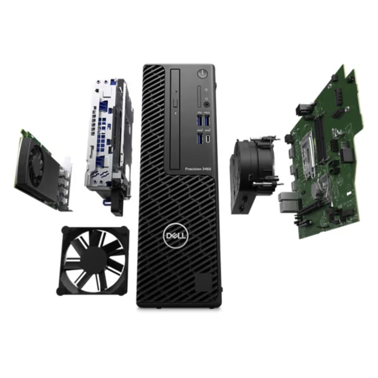 Dell Precision 3460 Intel Core i3-13100 16GB RAM 256GB SSD Windows 11 Pro Desktop PC 