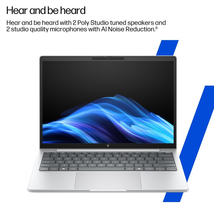 HP EliteBook 8 G1i Intel Core Ultra 7 255U 16GB RAM 256GB SSD 14 Inch Windows 11 Pro Laptop