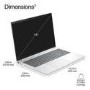EliteBook 8 G2i 16 inch Notebook Next Gen AI PC Wolf Pro Security Edition, 16", Windows 11 Pro, Intel Core™ Ultra 7, 32GB RAM, 512GB SSD, WUXGA, Glacier silver, Copilot+ PC