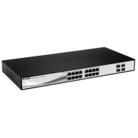D-Link 16-port 10/100/1G Smart Switch +4 RJ45/SFP