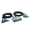 D-Link 2-Port KVMUSB Switch with Built-in cables