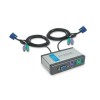D-Link 2-Port KVM Switch with Built-in cables
