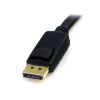 6ft 4-in-1 USB DisplayPort KVM Cable w/ Audio &amp; Microphone