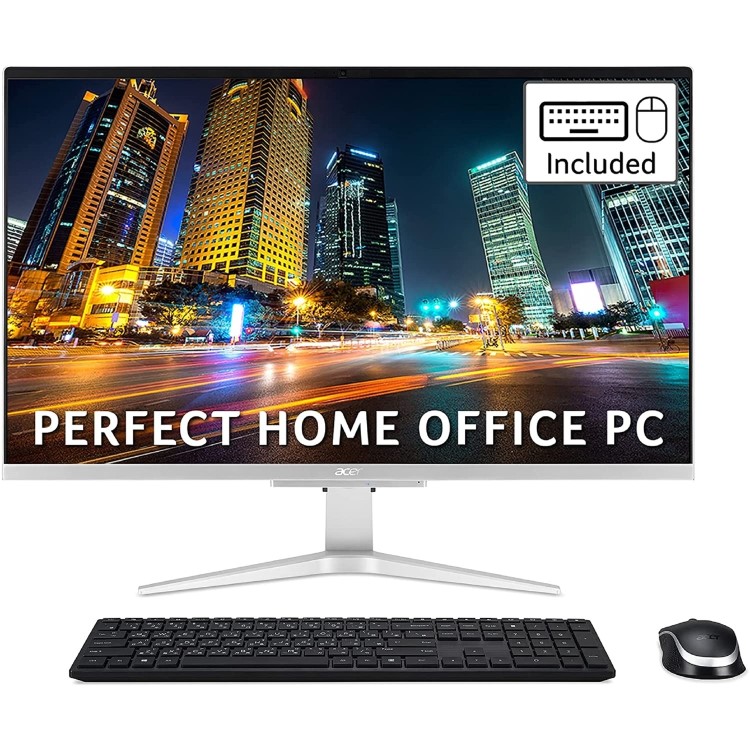Acer Aspire C27-1655 Core i5-1135G7 8GB 256GB SSD + 1TB HDD 27 Inch Windows 10 All-in-One PC