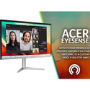 Acer Aspire C24-1300 AMD Ryzen 5 7520U 8GB RAM 512GB SSD 23.8 Inch Windows 11 All in One PC