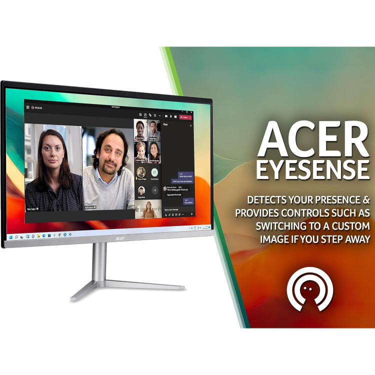 Acer Aspire C24-1300 AMD Ryzen 5 7520U 8GB RAM 512GB SSD 23.8 Inch Windows 11 All in One PC