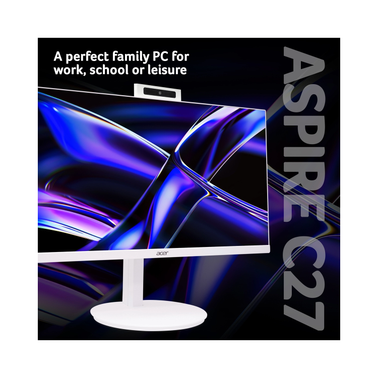 Acer Aspire C27-1E Intel Core i7-1355U 8GB RAM 1TB SSD 27 Inch Windows 11 All-in-One PC