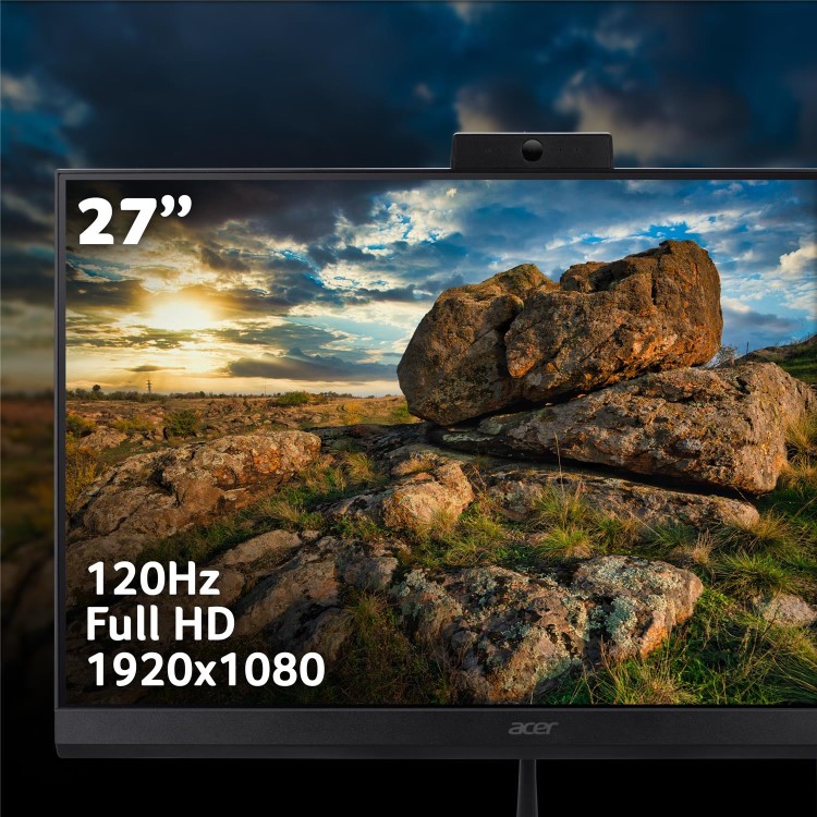 Acer Aspire C27-B AMD Ryzen AI 7 350 16GB RAM 1TB SSD 27 Inch Windows 11 All-in-One PC