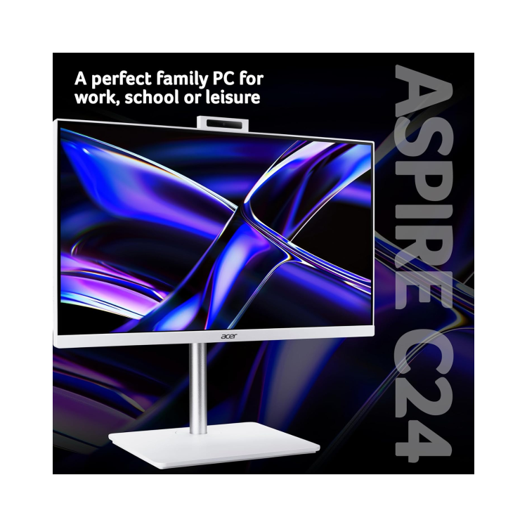 Acer Aspire C24-A Intel Core i5-13420H 8GB RAM 1TB SSD 23.8 Inch Windows 11 All-in-One PC