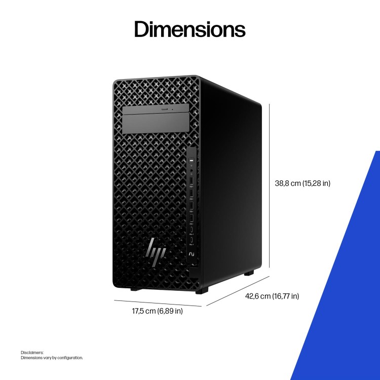 HP Z2 Tower G1i Intel Core Ultra 7 270K Plus 48GB RAM 1TB SSD RTX Pro 2000 Blackwell Windows 11 Pro Workstation PC