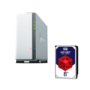 Synology DS115J 1 Bay 256MB 8TB Desktop NAS