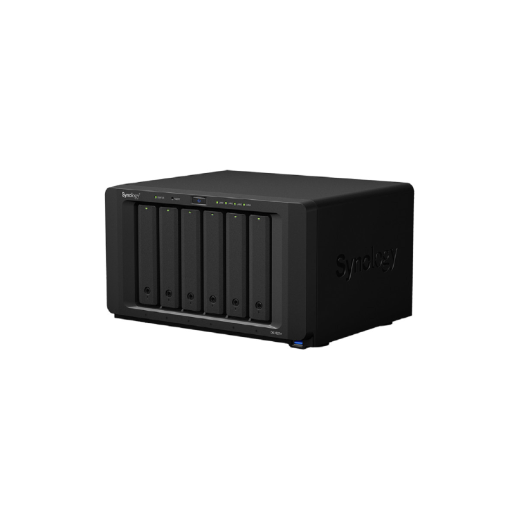 Synology DiskStation DS1621+ 4GB RAM with 60TB Installed Storage 6 Bay SATA Desktop NAS Storage